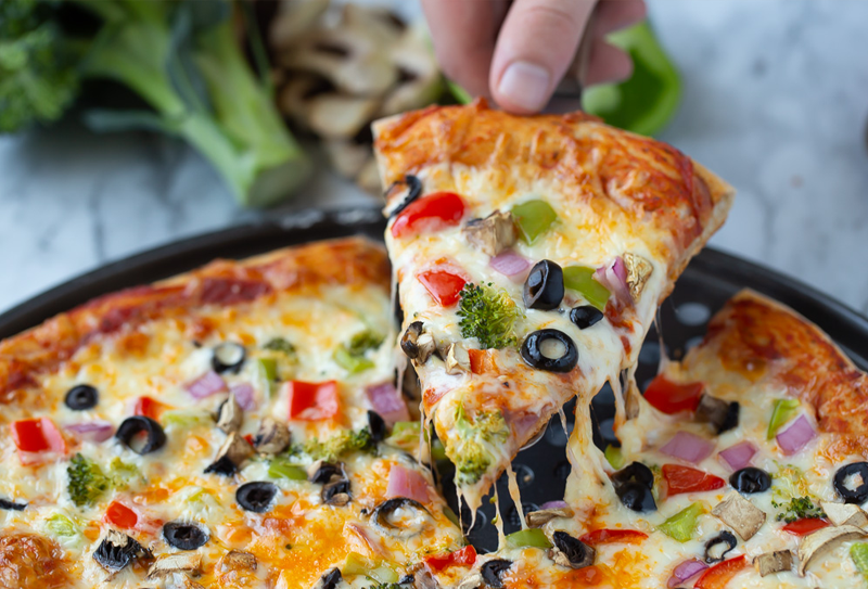 Healthy Packed Pizza